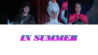 Frankie Rodríguez, Joshua Bassett, Sofia Wylie - In Summer (Color-Coded Lyrics) [From HSMTMTS]