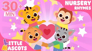 [New] Thank You Song💕 + Hickory Dickory Dock + more Little Mascots Nursery Rhymes & Kids Songs