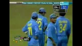 Yuvraj Singh brilliant catches - India v South Africa