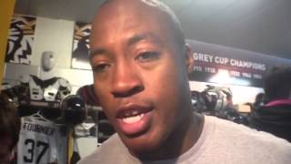 Ticats QB Henry Burris after loss to Lions