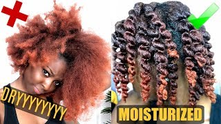 Keeping my hair MOISTURIZED LCO Method | Low Porosity TYPE 4 Hair