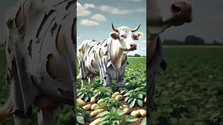 Poor Cow's Sad Story Will Break Your Heart! 🐄💔 #viral #shorts #animalstory #aistory