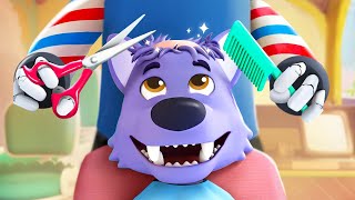 Big Bad Wolf's New Hairstyle | Haircut | Good Habits | BabyBus - Kids Songs and Cartoons