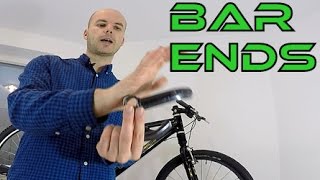 Bar ends - why am I using them on my mountain bike. Bike ergonomics.