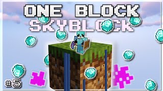 Minecraft Skyblock But Its One Block | Diamond Hands!