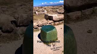 Hattuşa Antik Kenti Gizemli Taş #hititler #gizemli #ancient