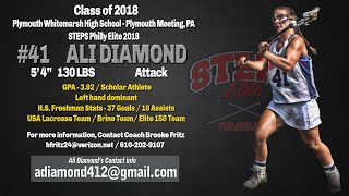 Ali Diamond 2015 Highlights STEPS Philly Elite 2018