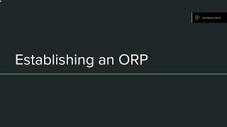 How to Establish an ORP in ROTC