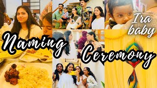 😍ഒരു നൂലുകെട്ട് (Naming ceremony)കൂടിയിട്ട് വരാം 🤗|Dailydiarybykrishna|Malayalam|#vlog #family