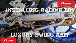 Sniper 150 | RCB Luxury swing arm installing | RCB Floating disc rear | Y15ZR | Exciter 150