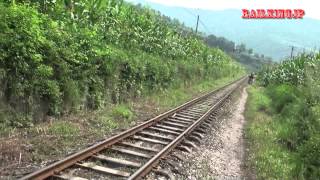 広元市・栄山鉄路の沿線風景 Scenery of along Guangyuan Rongshan Railway