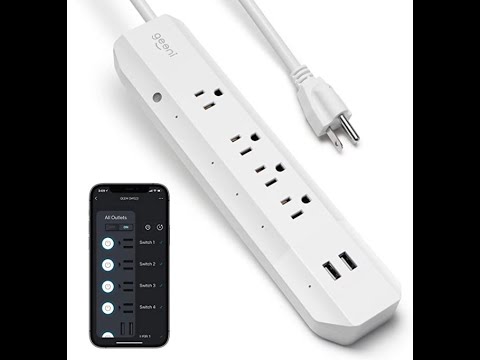 Geeni 4 Smart Surge Protector 2 USB Outputs INSTALLATION