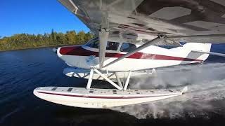 Stinson at Commanda Lake