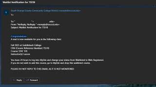 Waitlist Tutorial
