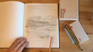 Intro to sketchbooks and a short landscape demonstration