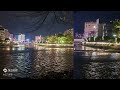 一组城市夜景风光图配上赵海洋的《夜色》钢琴曲，山城朦胧而神秘