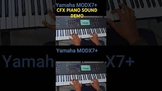 Yamaha MODX7+ CFX Piano Sounds Better Than New Montage M?