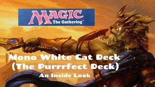 Mono White Cat Deck (The Purrrfect Deck) - An Inside Look