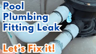 Pool Maintenance - Return Line Leak