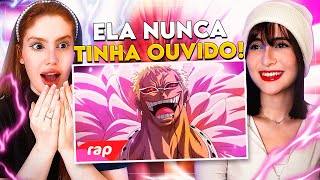 REACT | Rap do Doflamingo (One Piece) - UM REI | 7 Minutoz (7mz) | CR Reacts