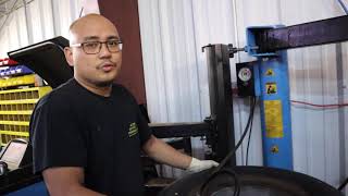 Pinoy Munting Shop how to Mounting and Balancing tires using Atlas TC-289,