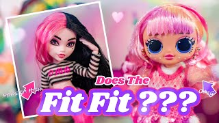 Can Monster High G3 Dolls Fit LOL Surprise OMG  Clothes? Does the Fit Fit ???