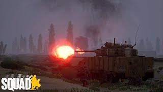 NIGHT INVASION! British Mechanized Forces Attempt to Take Mutaha | Eye in the Sky Squad Gameplay