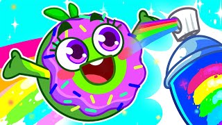 🌈Learn Colors with Donuts Song🍭 Where Is My Color? +More Kids Songs & Nursery Rhymes by VocaVoca🥑