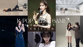 K-POP DEBUT GAME || Soloist edition