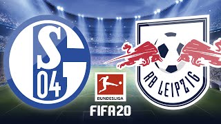 FC Schalke 04 – RB Leipzig · Fifa 20 · Bundesliga Topspiel Highlights · S04 - RBL · PS4 Pro