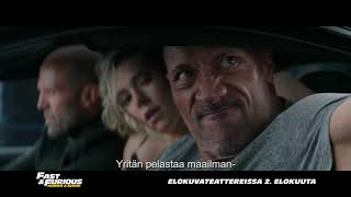 Fast & Furious: Hobbs & Shaw (2019) – Elokuvateattereissa 2. elokuuta!