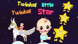 Twinkle Twinkle Little Star | Animated Nursery Rhymes & Kids Songs