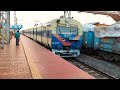 bhadrak kharagpur memu passenger special 08064 arriving lakshannath road station.