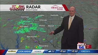 Meteorologist Chase Ward - "Patchy Storms" Full Forecast