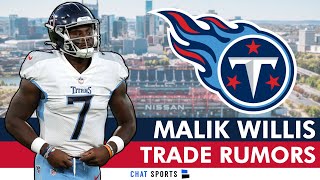 Malik Willis Trade? Tennessee Titans Trade Rumors On Dealing The Backup Quarterback