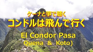 コンドルは飛んで行く（ケーナ＆箏） ／El Condor Pasa（Quena \u0026 Koto)