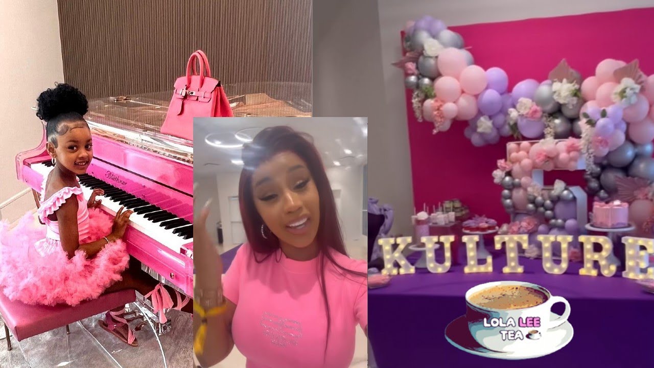 Cardi B And Offset's Daughter Kulture Celebrates Her 5th Birthday! 07. ...