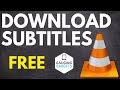 How to Download Subtitles in VLC Media Player - Add Subtitles to Movies in VLC