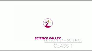 Lesson 37 - Science - Class 1 - Distance Learning Program - Science Valley School \u0026 College