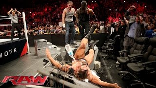 Roman Reigns & Dean Ambrose vs.  Sheamus & Rusev: Raw, 25. Januar 2016