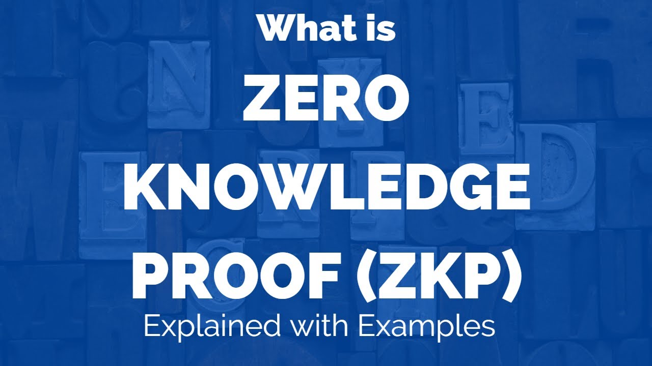 Zero Knowledge Proof Explained With Example - YouTube