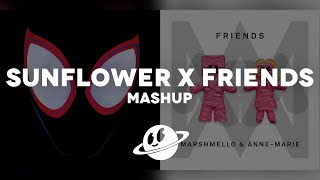 SUNFLOWER x FRIENDS [Mashup] | Marshmello, Post Malone, Swae Lee