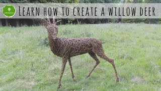 Learn Willow Sculpture ONLINE! - Create a willow deer