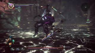 Nioh 2 　真柄直隆　奈落獄深部　難行の石＋9　旋棍＆二刀