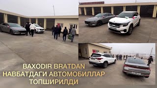 БАХОДИР БРАТДАН НАВБАТДАГИ АВТОМОБИЛЛАР ТОПШИРИЛДИ