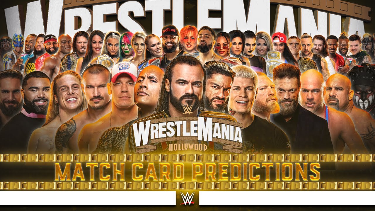 WWE WrestleMania 39 - Early Card [v2] - YouTube