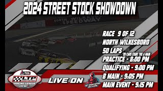 Race 9 of 12 for the LTP IRacing League Street Stock Showdown at North Wilkesboro.