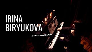 Chopin  - Minute Waltz (Op  64 No  1) IRINA BIRYUKOVA - PIANO