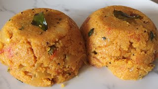 Tomato rava upma recipe/tomato upma/Easy breakfast recipe/semolina upma