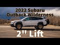 Lifted 2022 Subaru Outback Wilderness